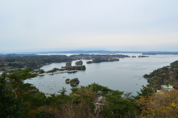 松島四大観　壮観・大高森からの眺め