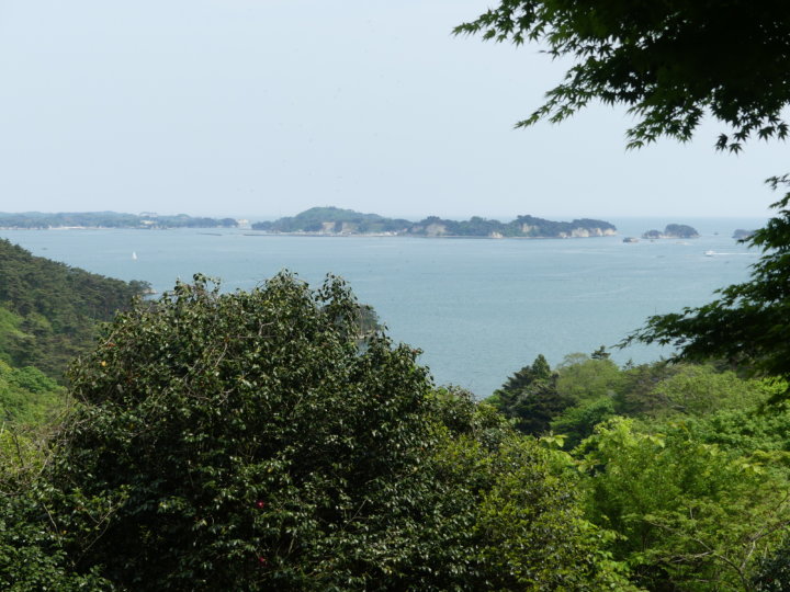 松島四大観　幽観・扇谷からの眺め